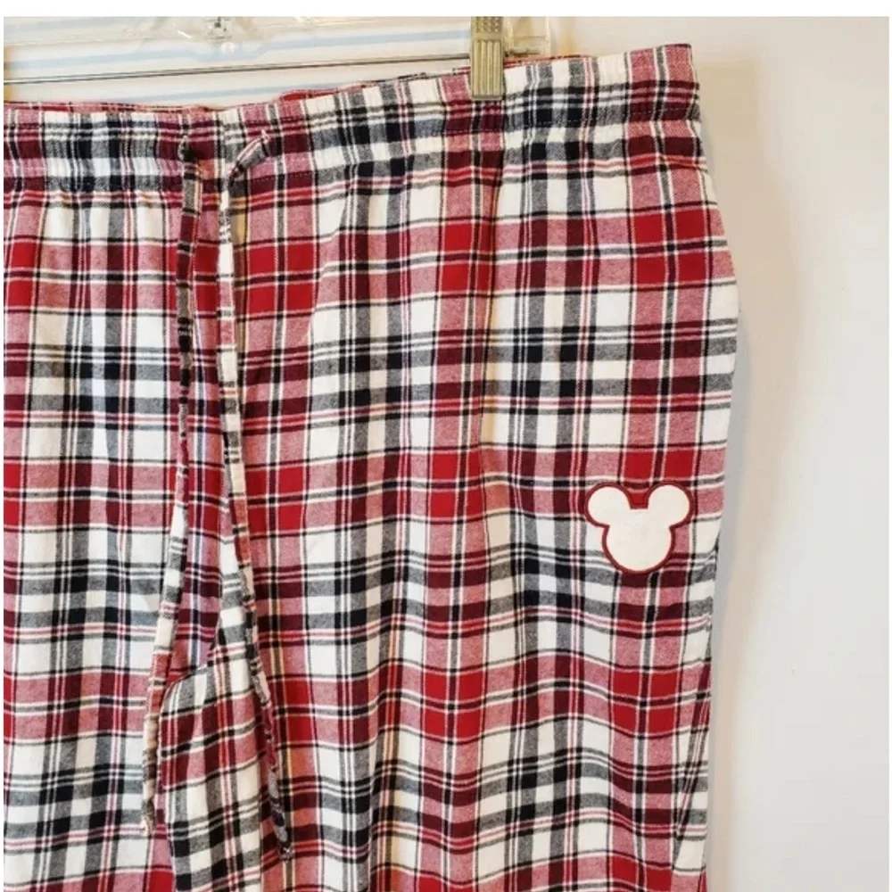Disney Adult Pajama Set - Christmas 2022 Mickey Plaid